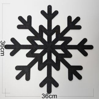 Ozdoba Ścienna ŚNIEŻYNKA Dekoracja Świąteczna Loft na okno/ścianę/drzwi