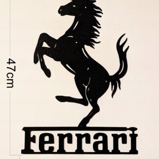 Dekoracja ścienna Wallart Logo Ferrari
