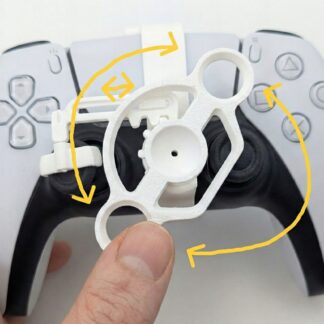 Mini Kierownica Nakładka do Pada PS5 PlayStation 5 DualSense Wyścigi F1 GT7